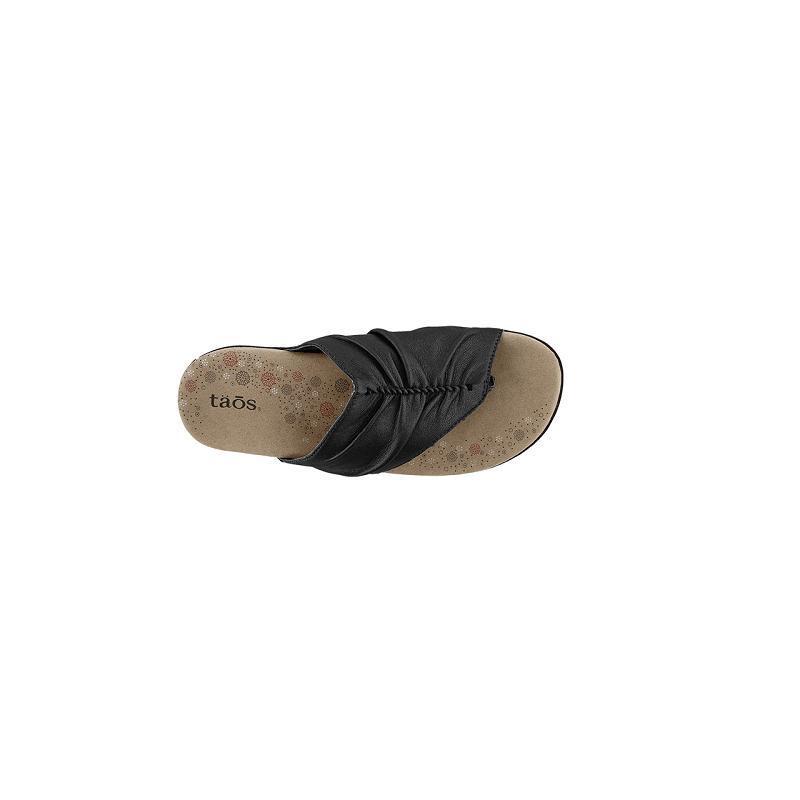 Birkenstock Gift 2 Læder Sandaler Dame Sort | DK 37WNB